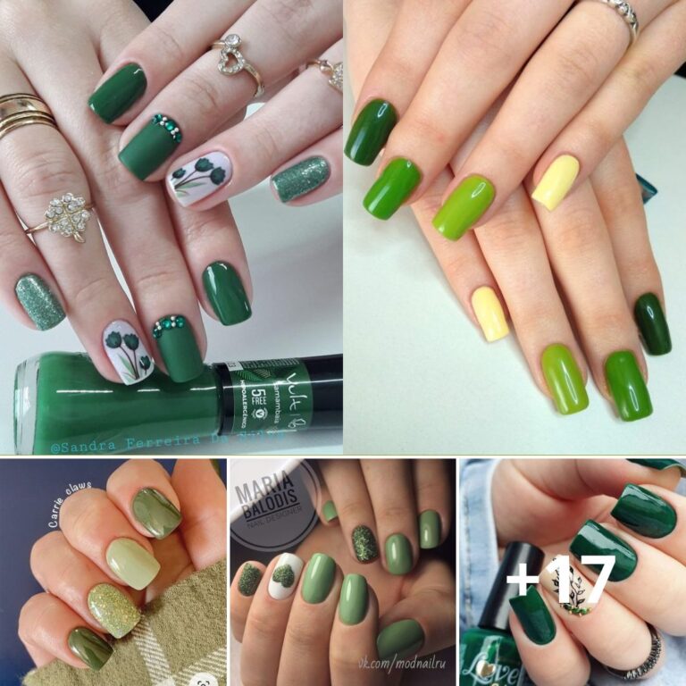 40 PHOTOS: Amazing Green Nails for Summer 2024