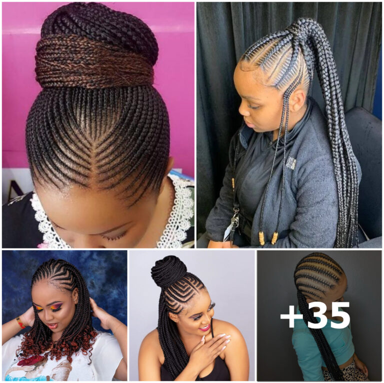 35 PHOTOS: Professional cornrow hairstyles + Knotless braids ‎