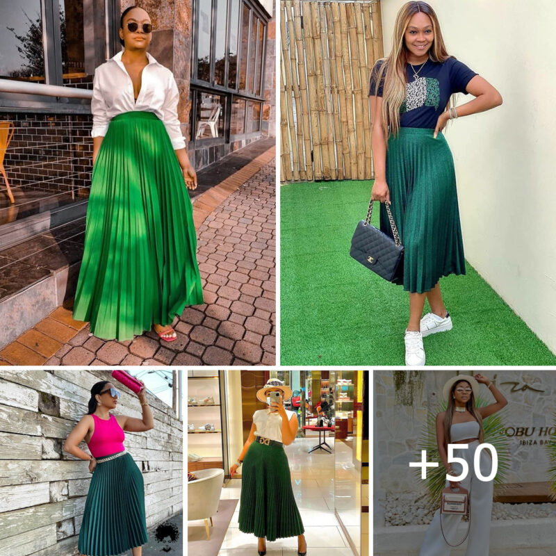 [GALLERY] – Beautiful Green Skirt Outfit Ideas You’ll Adore