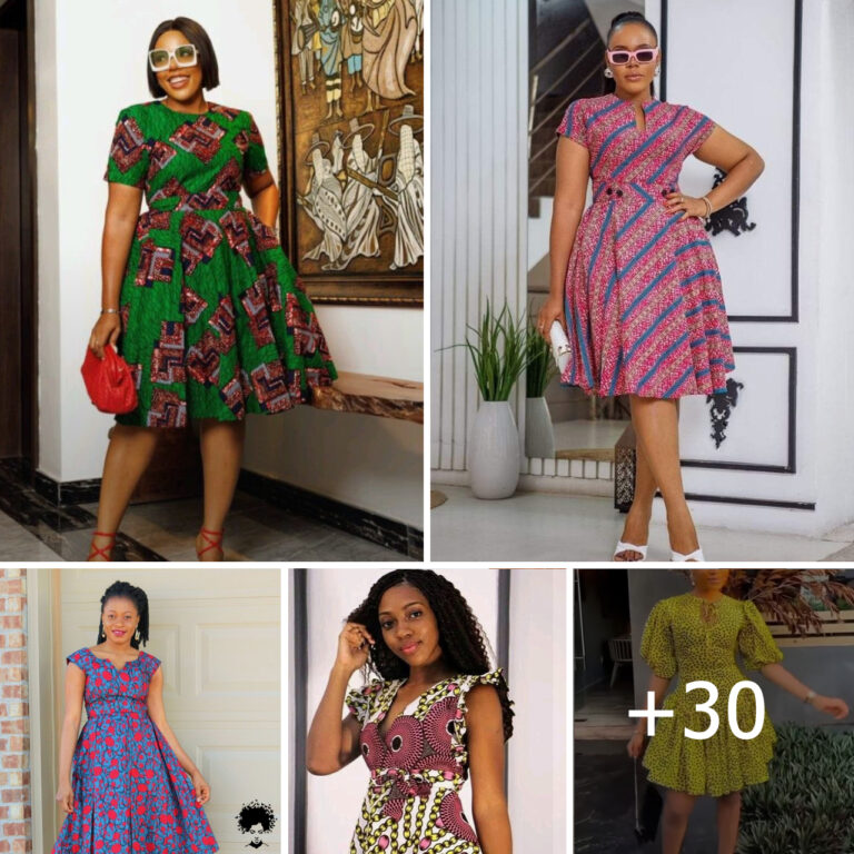 Cool And Easy Going Ankara Short Gown Styles