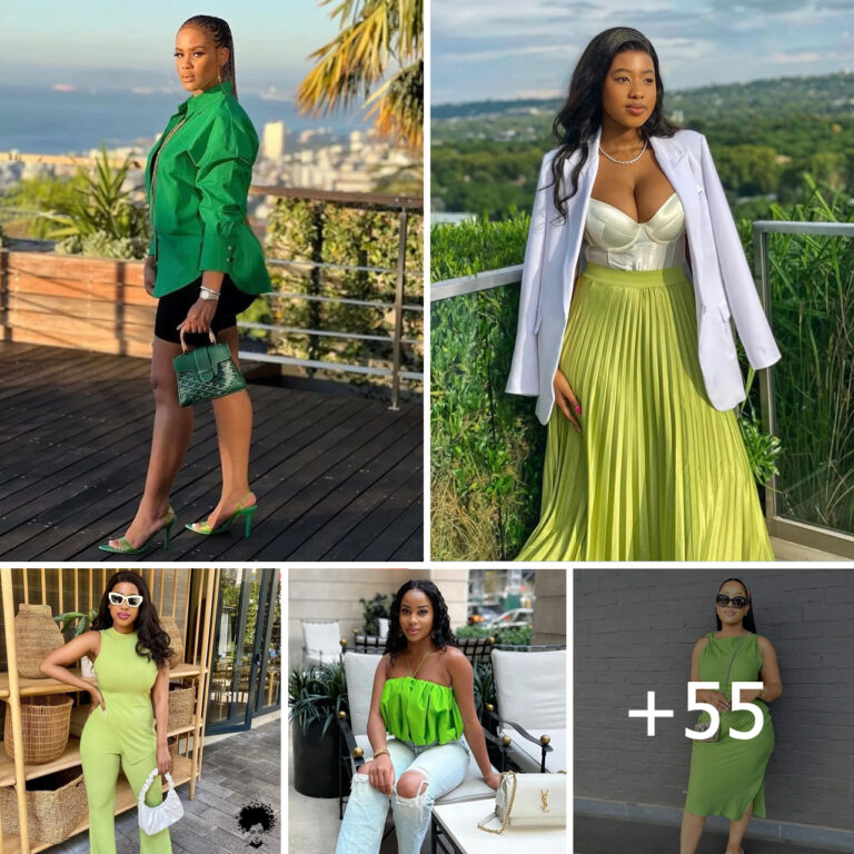 [GALLERY] – Emerald Ensembles: Women Rocking the Green Hue in 2025!
