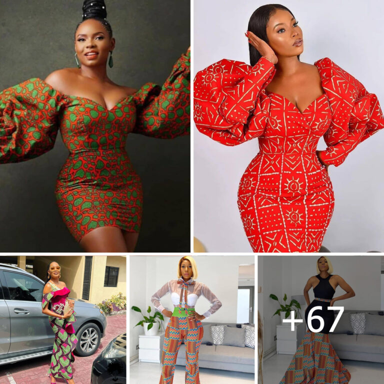 [GALLERY] – Fascinating Ways To Styles And Rock This Beautiful Ankara.