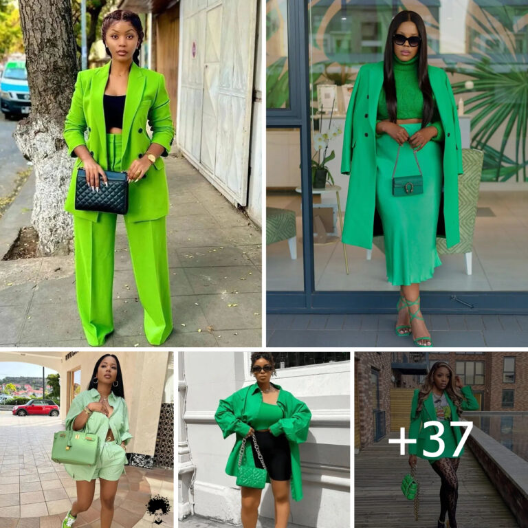 [GALLERY] – Green Scene Queens: How Women are Rocking Verdant Vibes in 2025!
