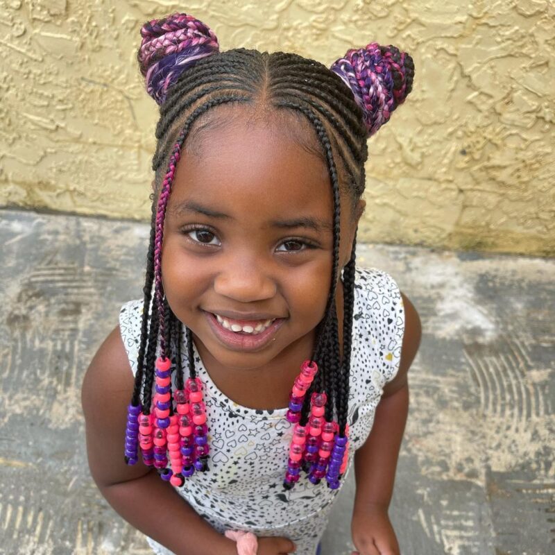 Gentle Braiding Wonders: African Styles Perfect for Youngsters