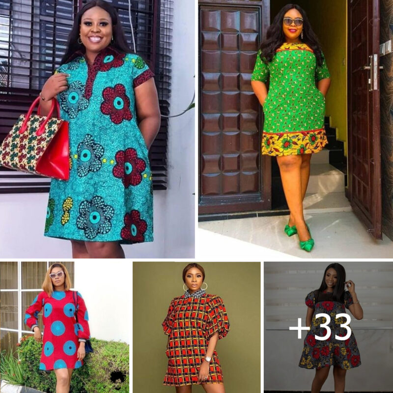 Keeping Things Simple & Fly With Ankara Shift Dresses