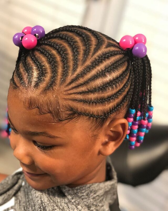 Soft Touch Braiding: Delicate African Hairstyles for Children
