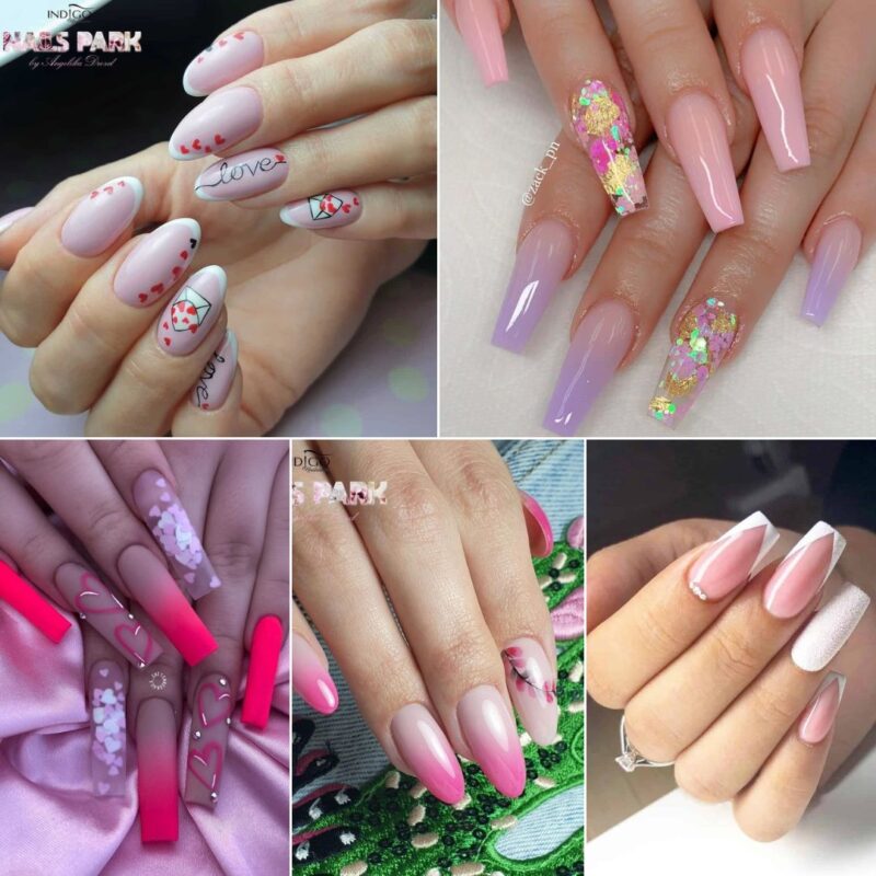 20 Perfectly Pink Nail Ideas for You