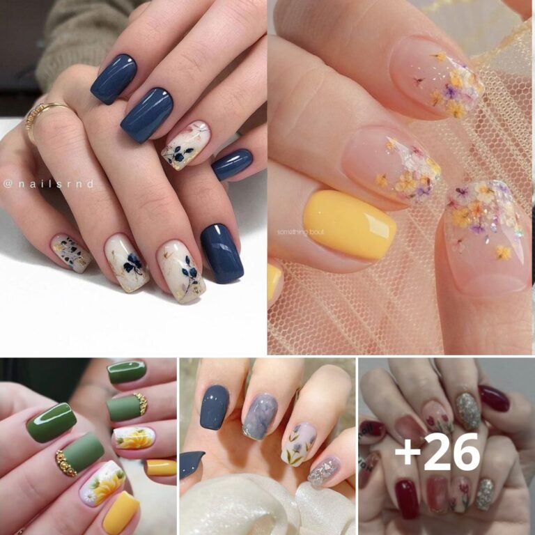 30 Alluring Floral Nail Ideas That Will Turn Your Hands Into Mini-Gardens