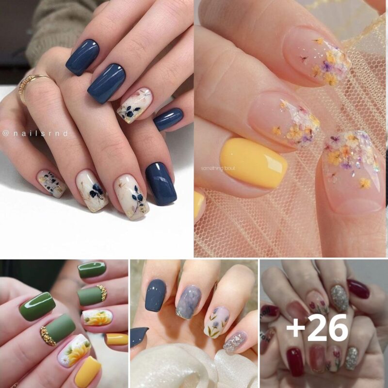 30 Alluring Floral Nail Ideas That Will Turn Your Hands Into Mini-Gardens