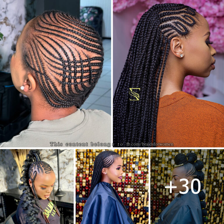 30 Cornrow Hairstyles With Natural Hair (With Photos)