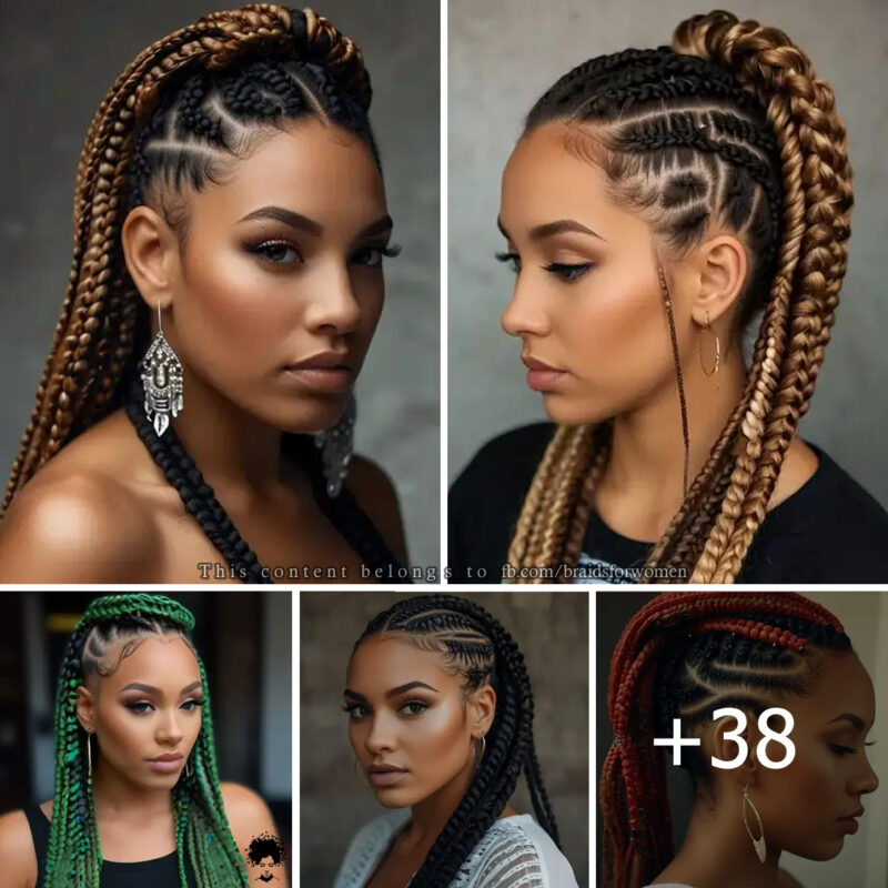 38 Lovely Cornrows Hairstyle Inspirations
