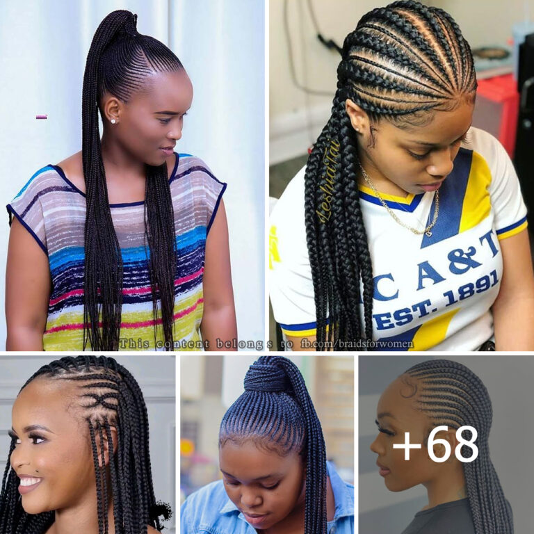 68 Beautiful Straight Back Cornrows Ideas for 2024
