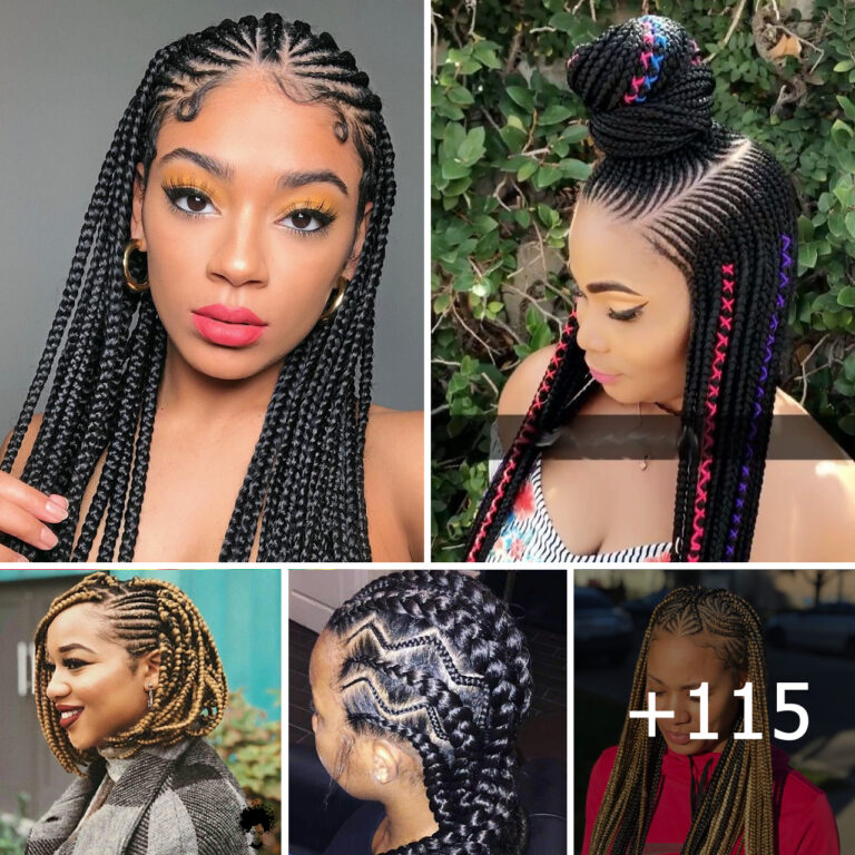 115 Chic Cornrow Braid Hairstyles That You Need To Try