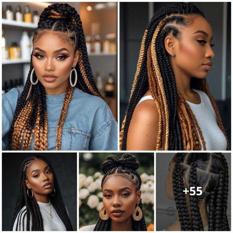 55 Stunning Jumbo Knotless Braids For You (Video)