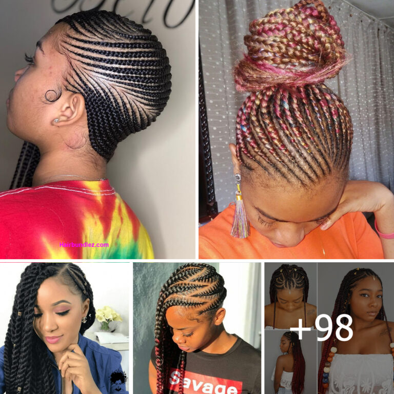 Hair Braid Models Preferred by Brides This Year in Nigeria and Ghana Weddings