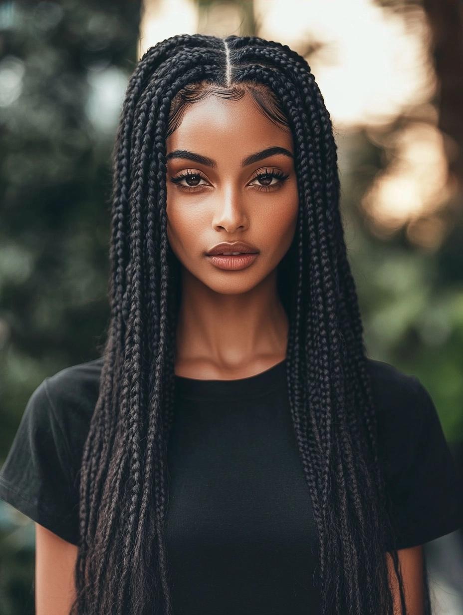 Long Box Braids: Stylish and Protective Hairstyle Ideas for Every Occasion
