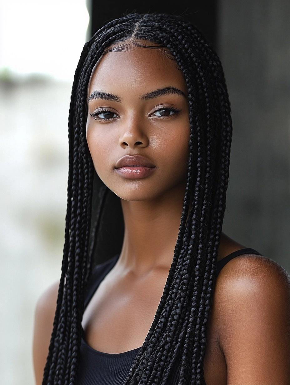 Long Box Braids: Stylish and Protective Hairstyle Ideas for Every Occasion