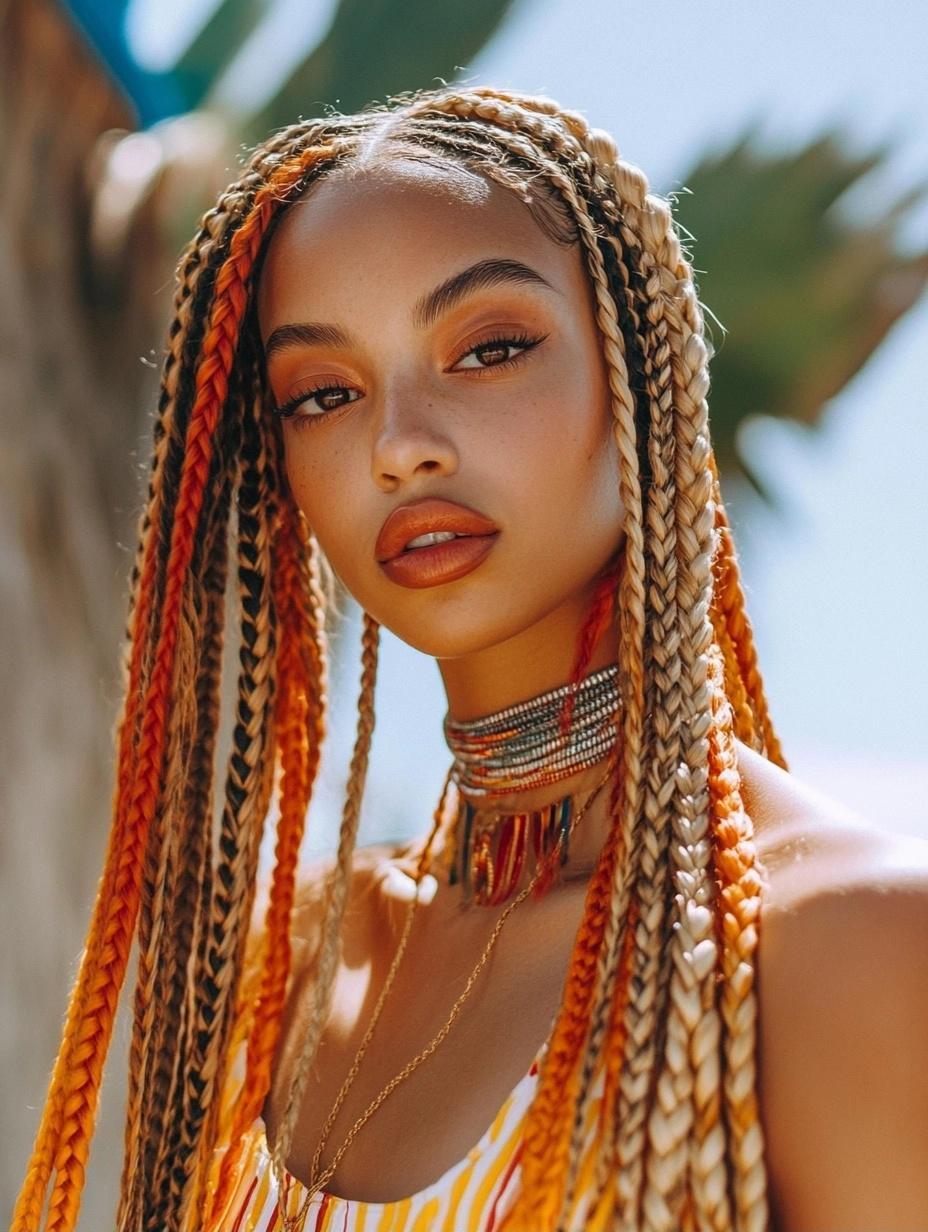 Long Box Braids: Stylish and Protective Hairstyle Ideas for Every Occasion