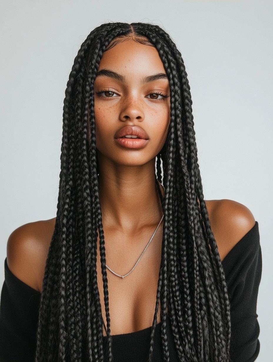 Long Box Braids: Stylish and Protective Hairstyle Ideas for Every Occasion
