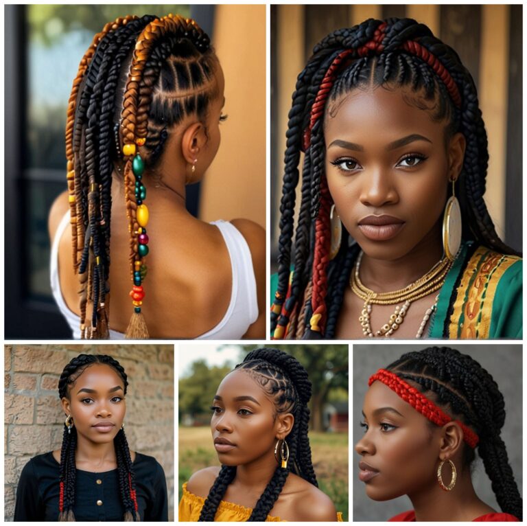 33 Lovely Fulani Braids Hairstyle Ideas