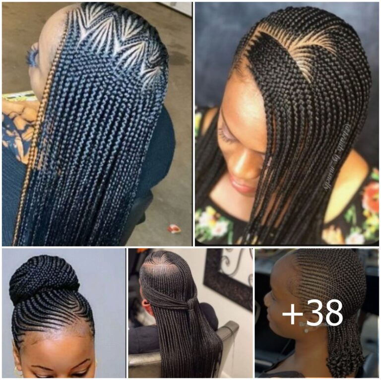 Captivating Ghana Braids Hairstyles To Try Out.
