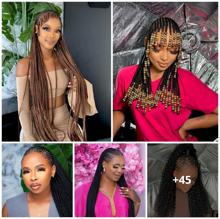 Knotless Braids and Box Braids for a Comfortable and Stylish Look