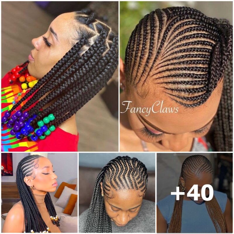 +40 PHOTOS: Knotless braids styles – Box braids hairstyles ‎