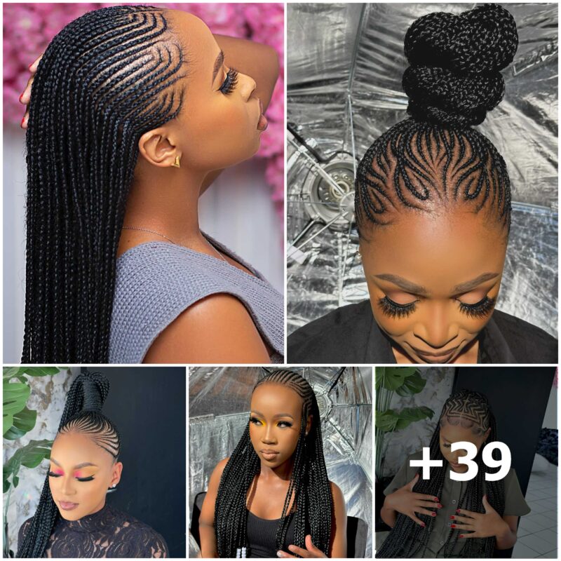 39 PHOTOS: Beautiful Cornrow Hairstyles For Women