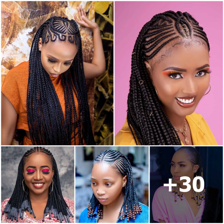 +30 PHOTOS: Stunning Cornrow Braids For Stylish Ladies