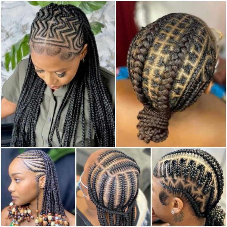 Amazing Ghana Braids Hairstyles That Looks So Cool.