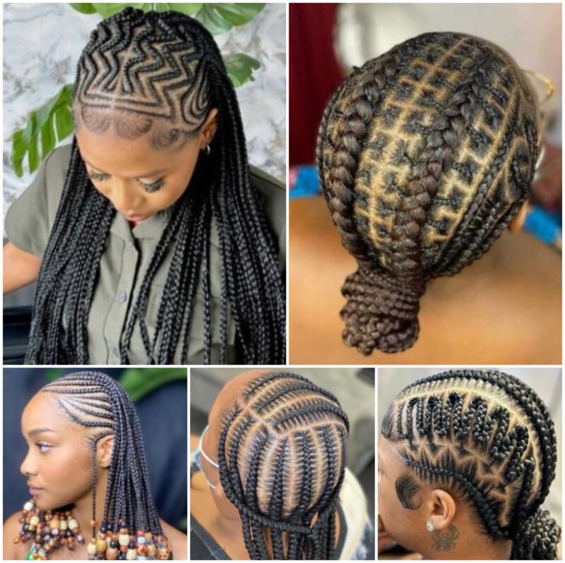 Amazing Ghana Braids Hairstyles That Looks So Cool.