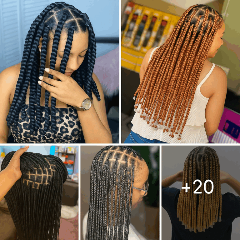 20 PHOTOS: Luxury knotless braid ideas