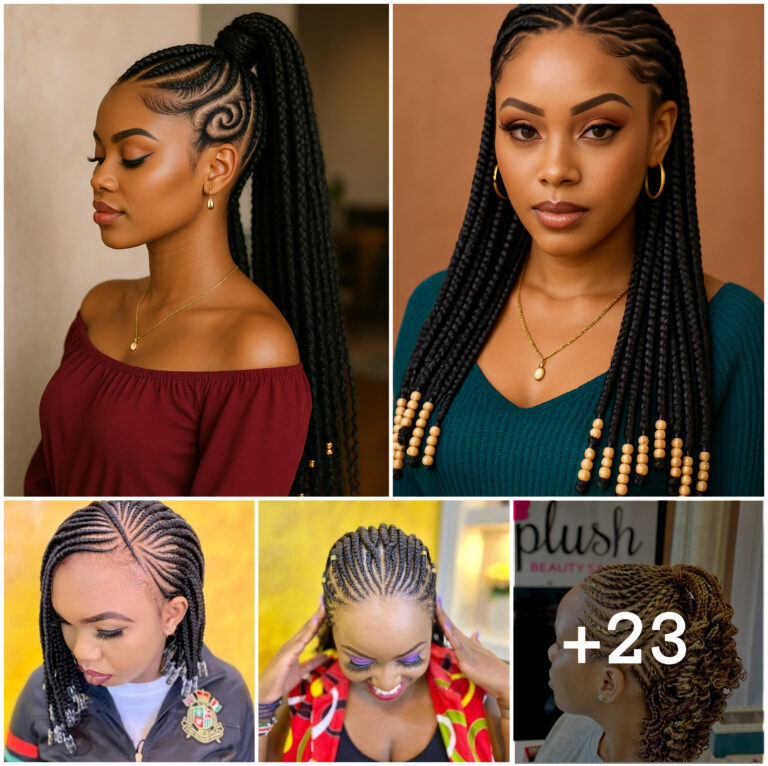 23 PHOTOS: Stunning Black Braided Hairstyles