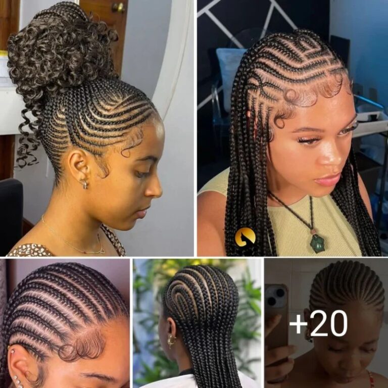 28 PHOTOS: Cornrow braid designs – Ghana braids styles ‎