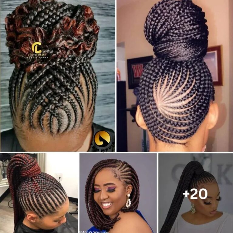 30 PHOTOS: Youthful braided looks for mature women