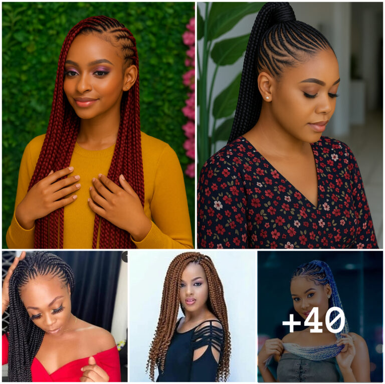 40 PHOTOS: Cornrow braid designs – Ghana braid styles ‎