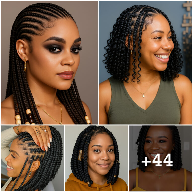 44 PHOTOS: Short Box Braids Hairstyles Ideas