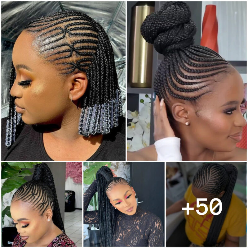 50 PHOTOS: Luxury braided hairstyles for ladies ‎