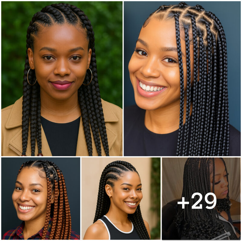29 PHOTOS: Knotless Styles With a Bold Touch