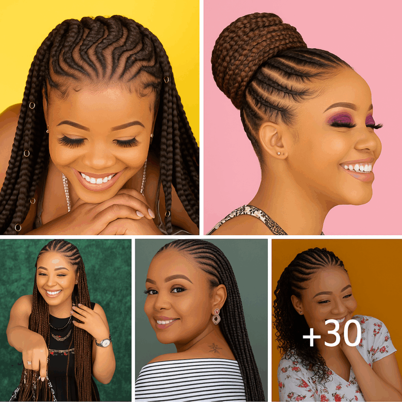 30 PHOTOS: Luxury braided hairstyles ‎