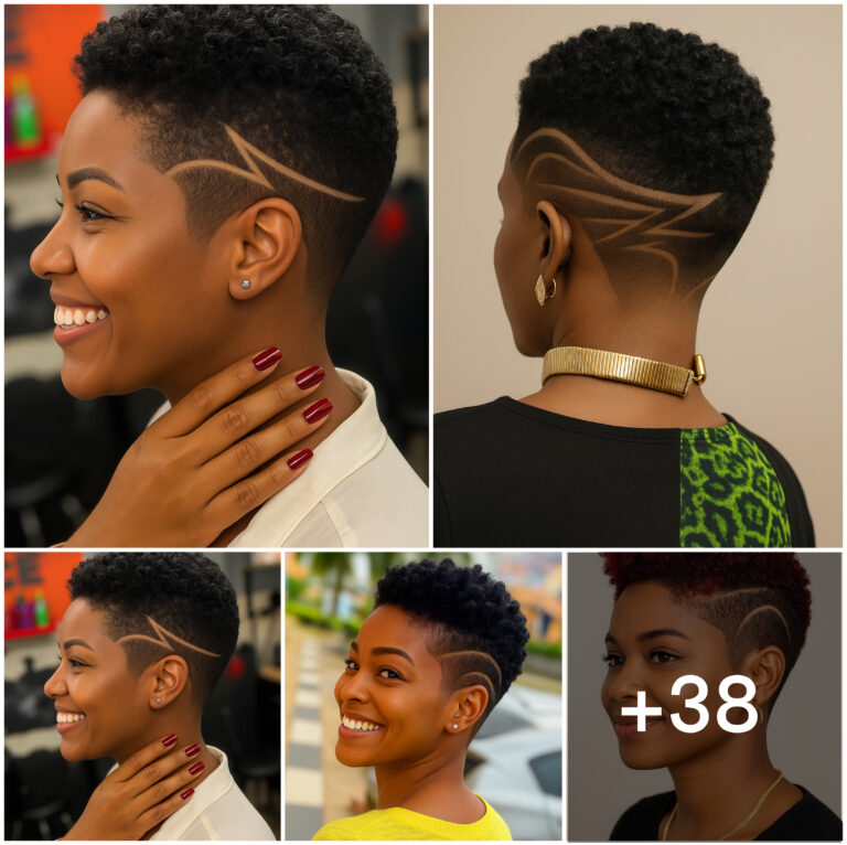 38 PHOTOS:  Gorgeous Low Cut Hairstyles