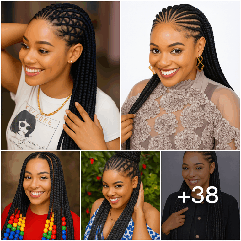 45 PHOTOS: Luxury braided hairstyles – Professional cornrow hairstyles ‎