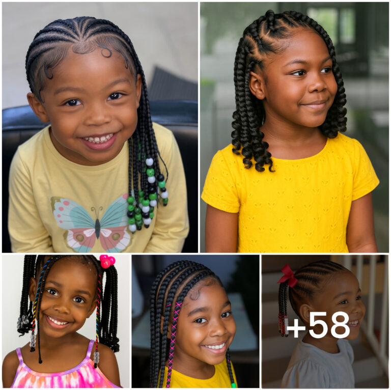 58 PHOTOS Kids’ Cornrow Hairstyles + African Kids’ Hairstyles