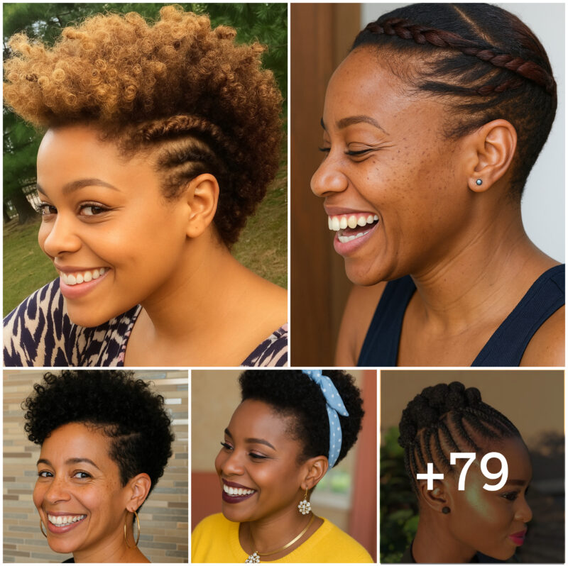 79 PHOTOS: Natural Hairstyles for Short Hair