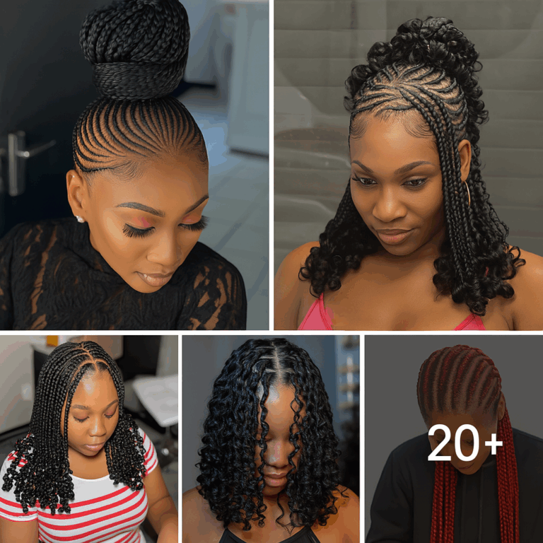 24 PHOTOS: Clean braids for women + Cornrow braid designs ‎