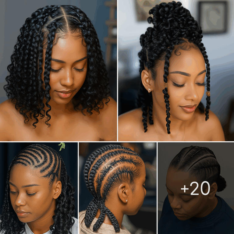 24 PHOTOS: Stunning African braid styles for women ‎