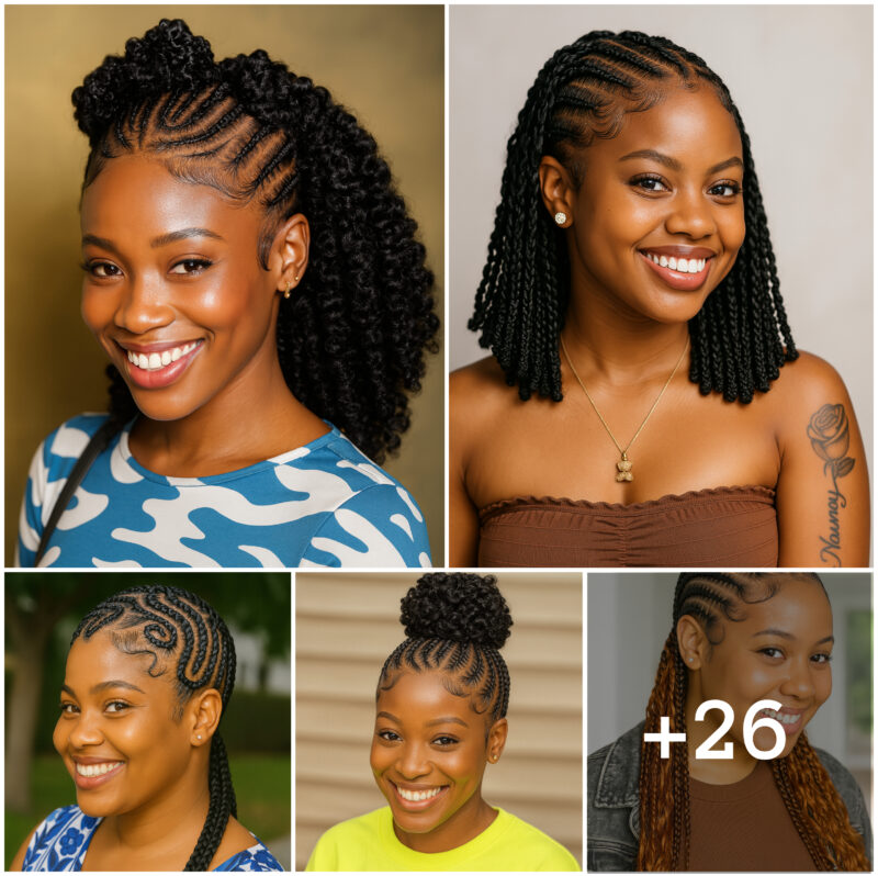 26 PHOTOS: Professional cornrow braid ideas