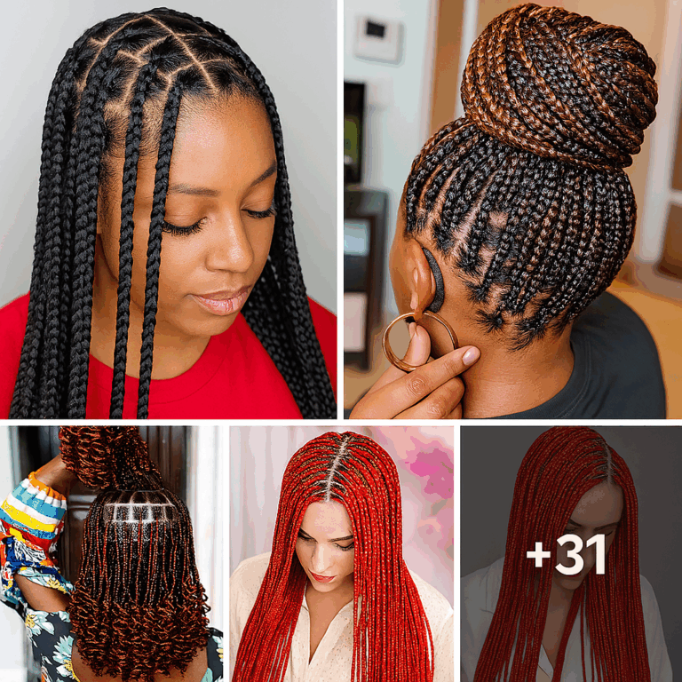 31 PHOTOS: Box Knotless Braided Styles ‎