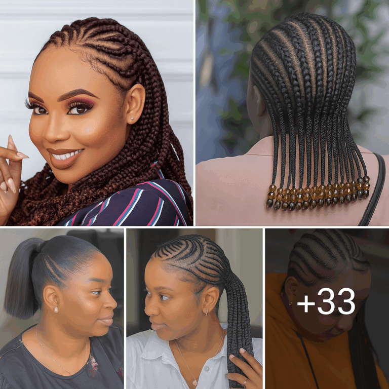 33 PHOTOS: Nice Cornrow Hairstyles – New hairstyle for women ‎