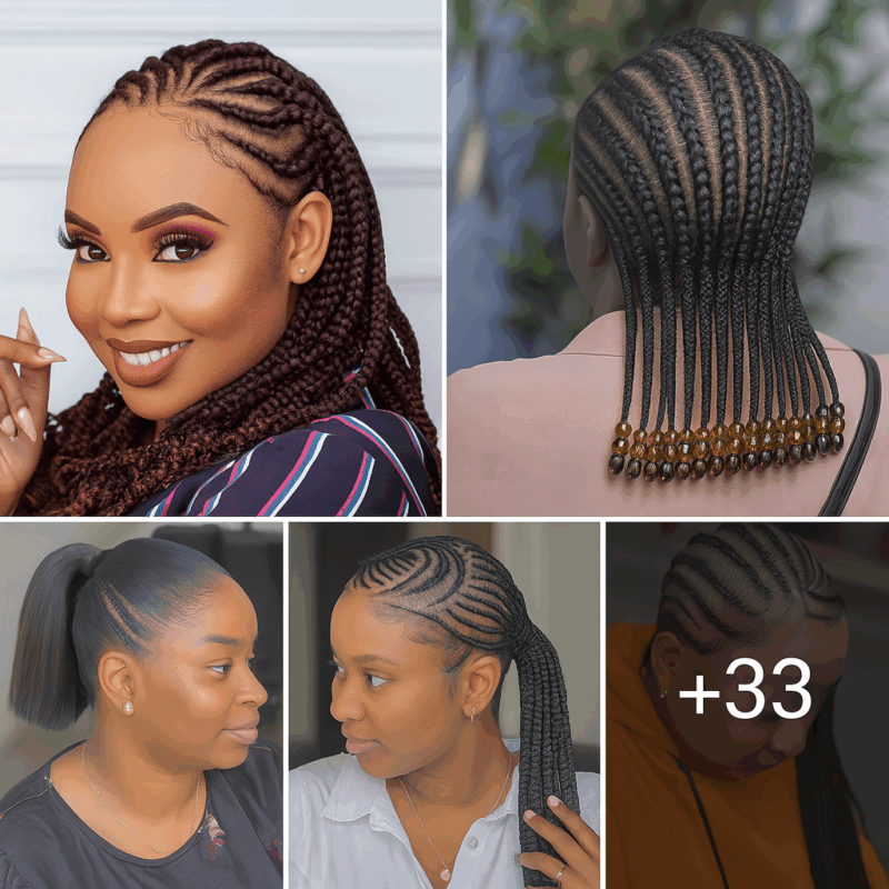 33 PHOTOS: Nice Cornrow Hairstyles – New hairstyle for women ‎